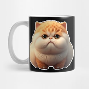 Cute Chibi Cat Merch - Adorable Feline Apparel and Accessories Mug